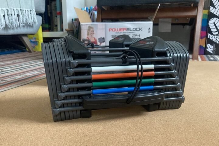 PowerBlock Sport 24 dumbbells